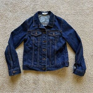 J. Crew Indigo Denim Jacket Size S